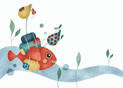 Poisson voyageur aux couleurs d'&eacute;t&eacute;